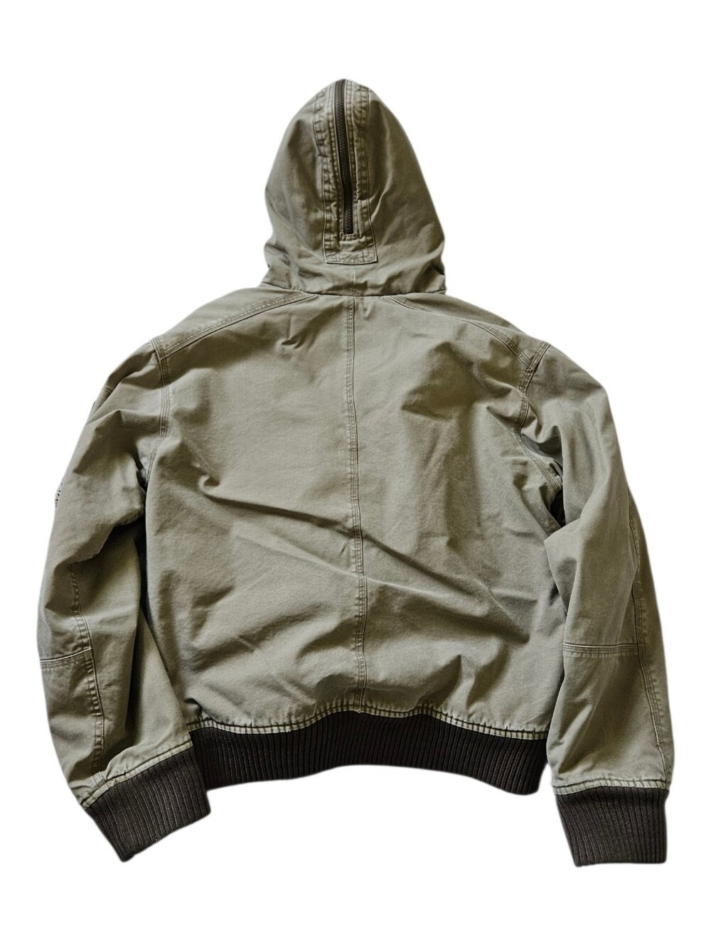 Vintage Y2K River Island Hooded Work Jacket - Picture 2 of 6